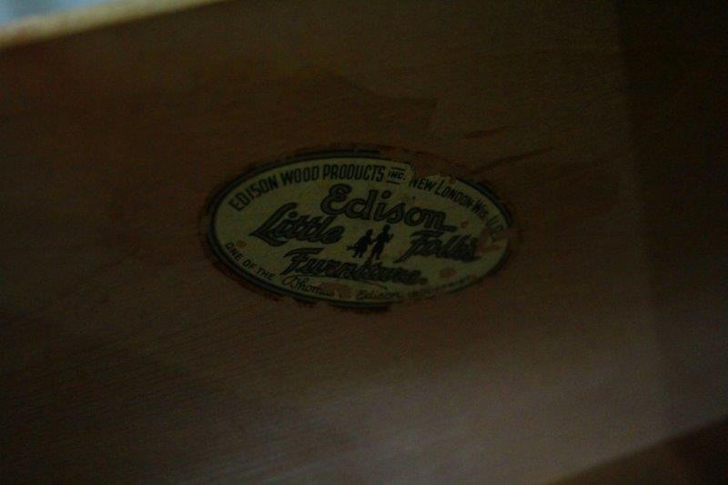 Vintage Child's Chest on Chest by Edison Little Folks Furniture