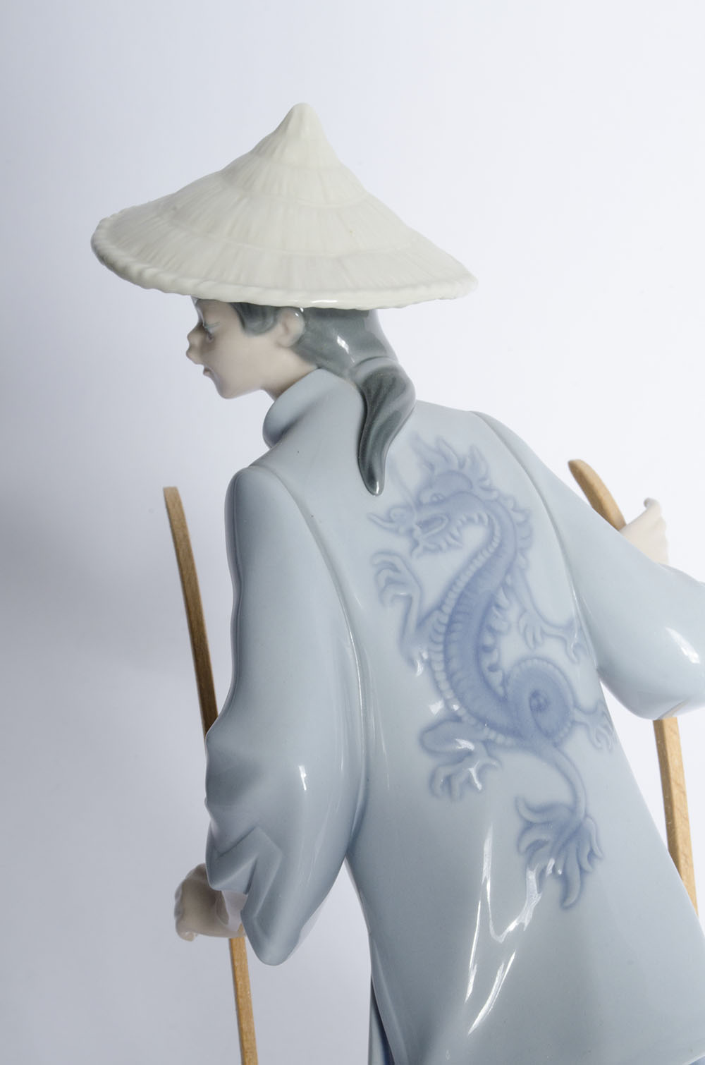 Lladró "Rickshaw Ride" Porcelain Figurine