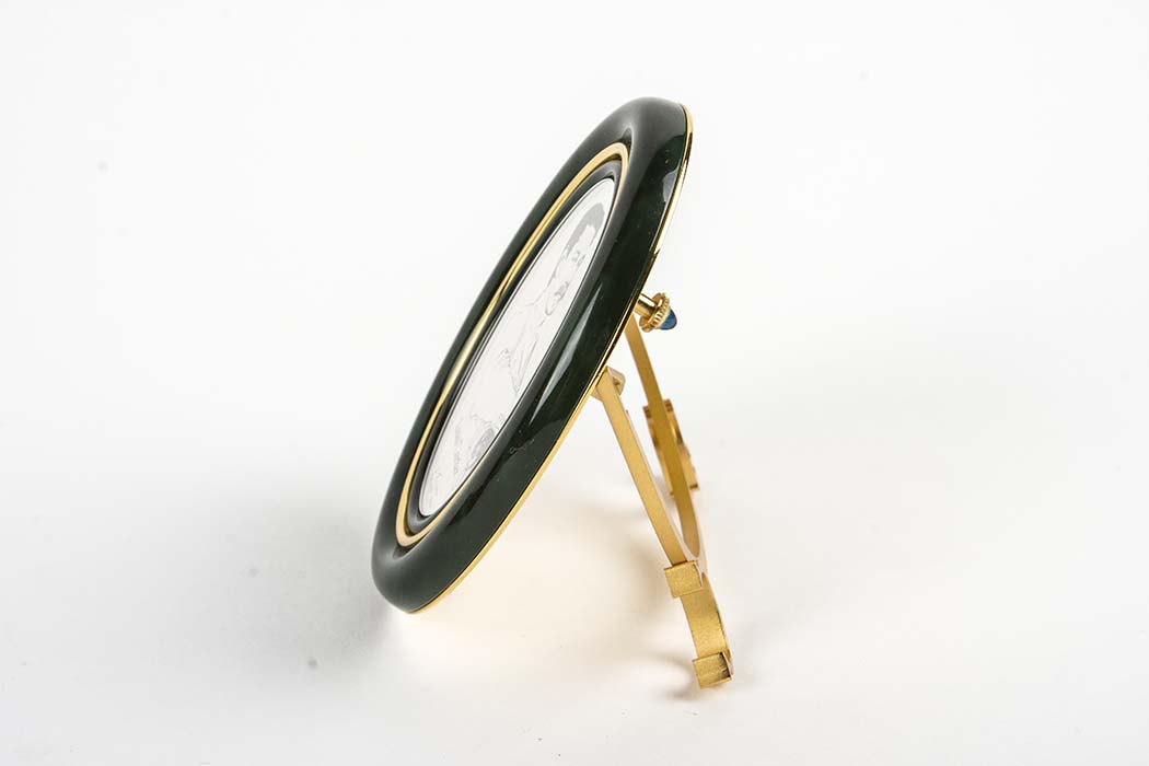 Les Must De Cartier Petite Malachite Picture Frame