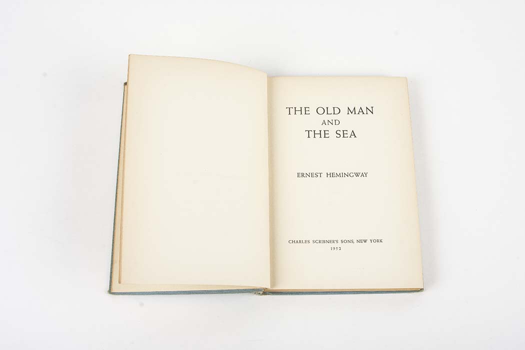 Hemingway "The Old Man and the Sea" First Printing, First Edition