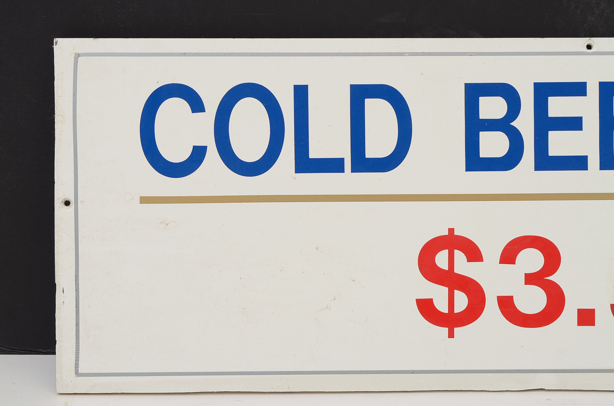 Cincinnati Gardens "Cold Beer" Sign