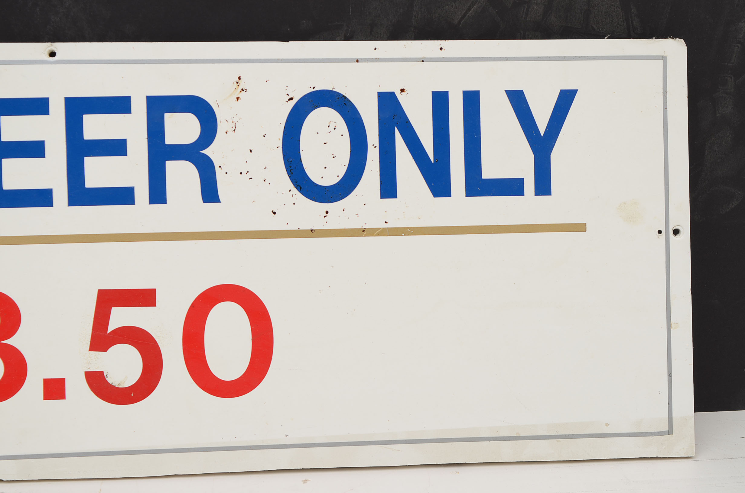 Cincinnati Gardens "Cold Beer" Sign