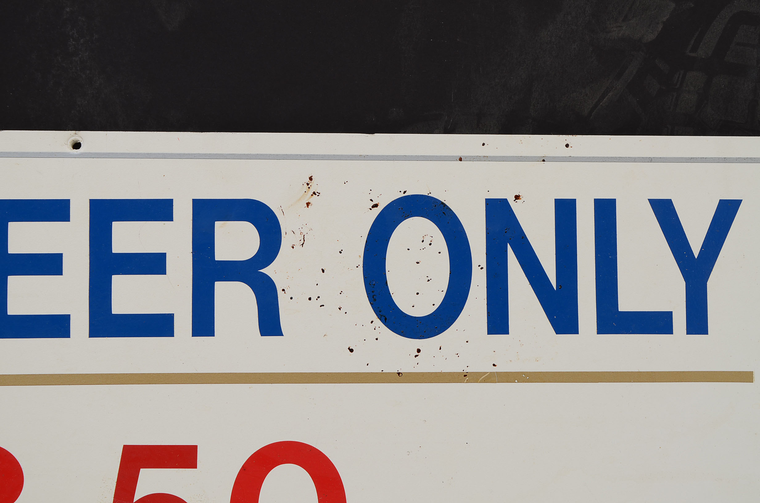 Cincinnati Gardens "Cold Beer" Sign