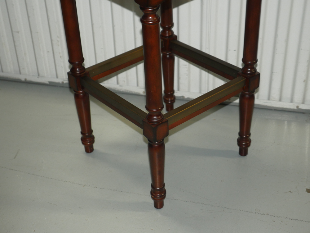 Black Leather Bar Stool