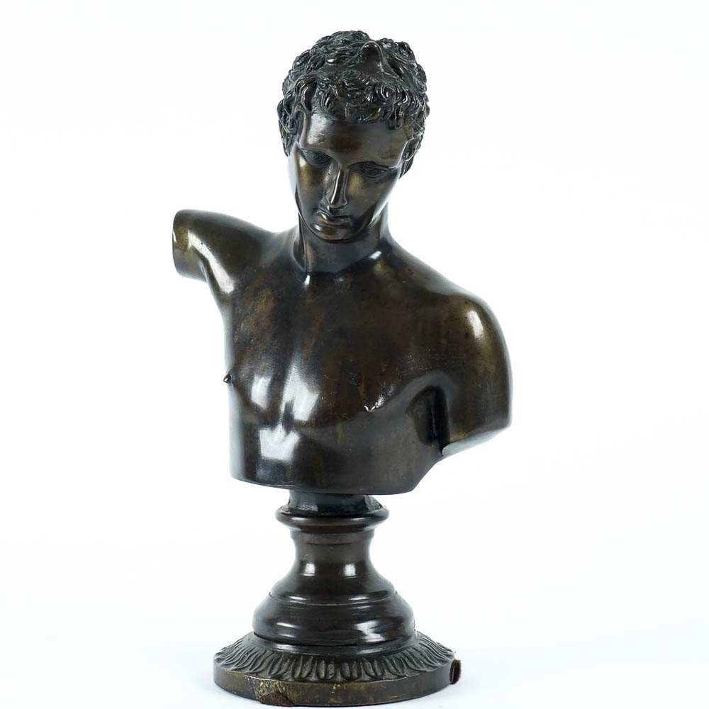 Bronze Bust of a Young Man