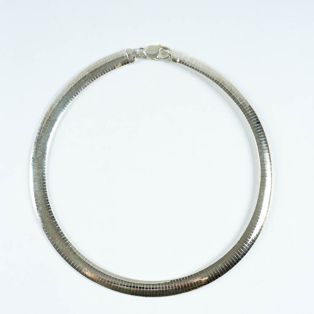 Sterling Silver Italian Necklace