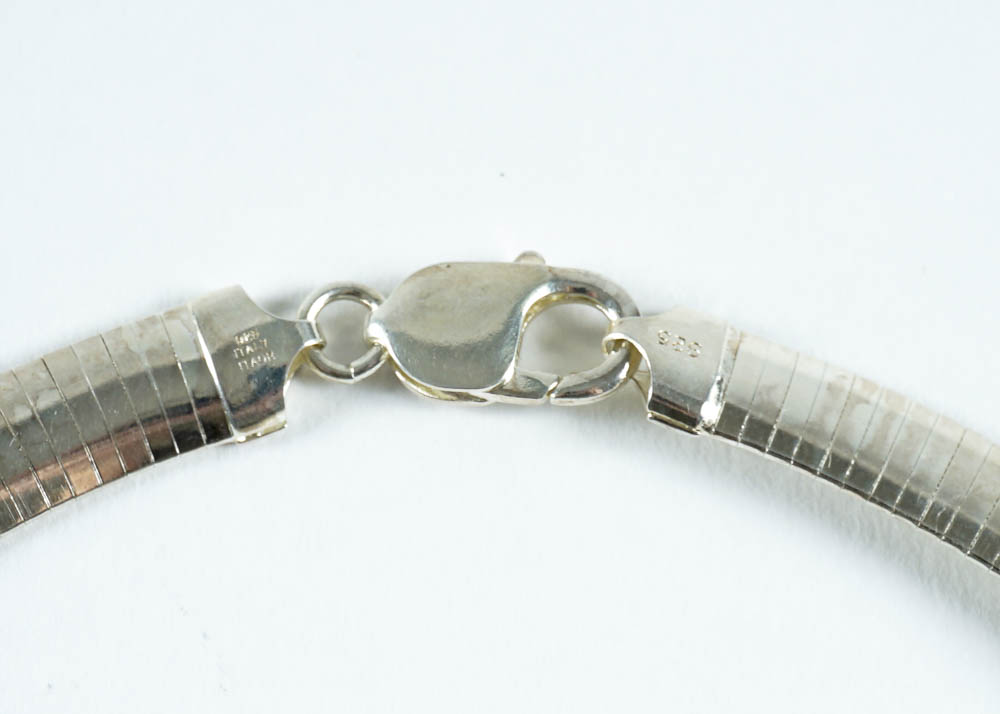 Sterling Silver Italian Necklace