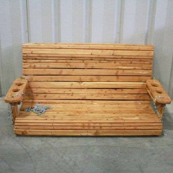 Custom Cedar Porch Swing