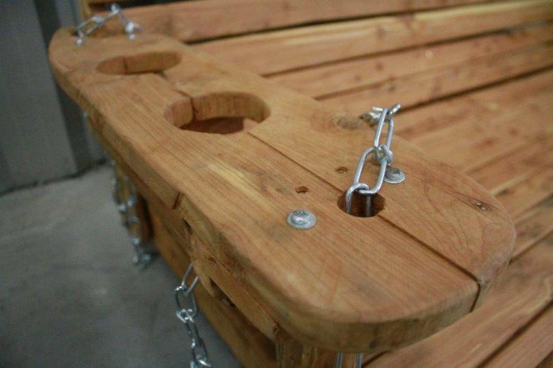 Custom Cedar Porch Swing