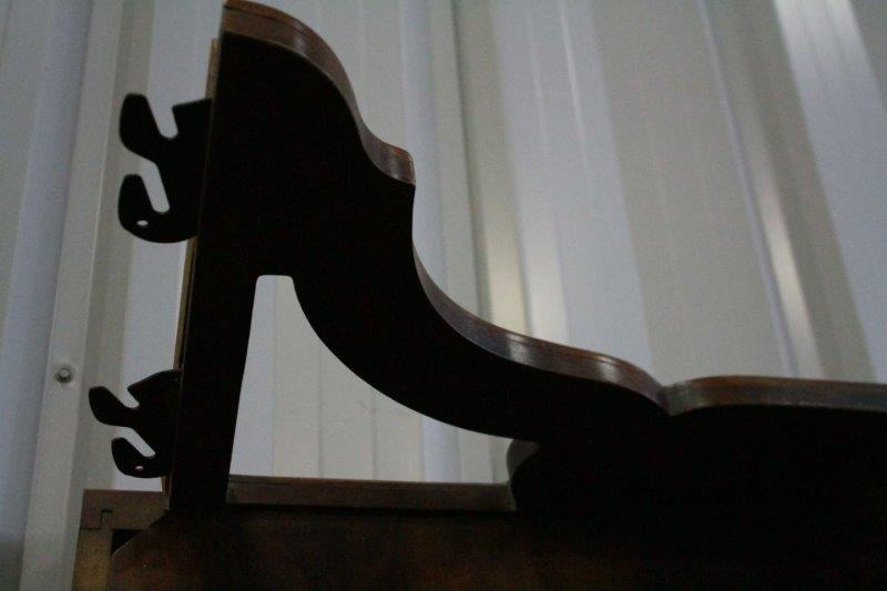 Late 20th Century Paneled King Size Bed Frame