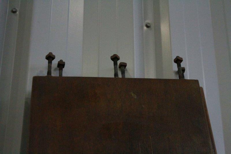 Late 20th Century Paneled King Size Bed Frame