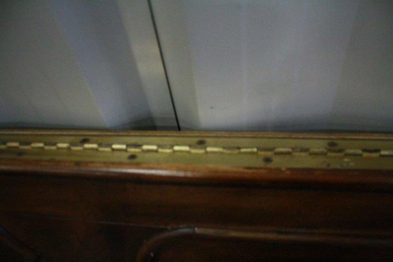 Late 20th Century Paneled King Size Bed Frame