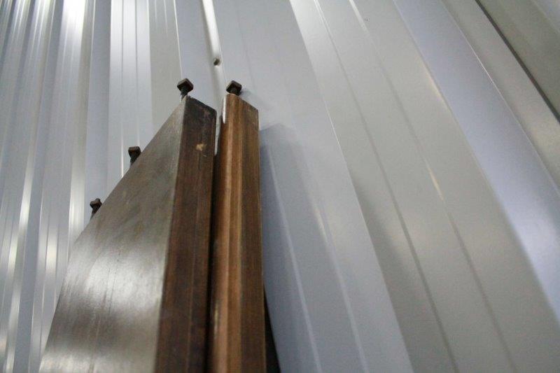 Late 20th Century Paneled King Size Bed Frame