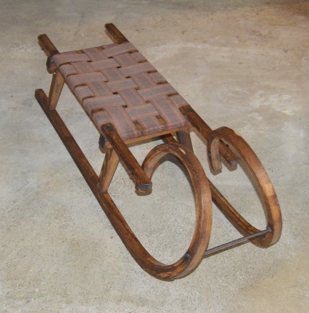 Antique Wooden Runner Sled