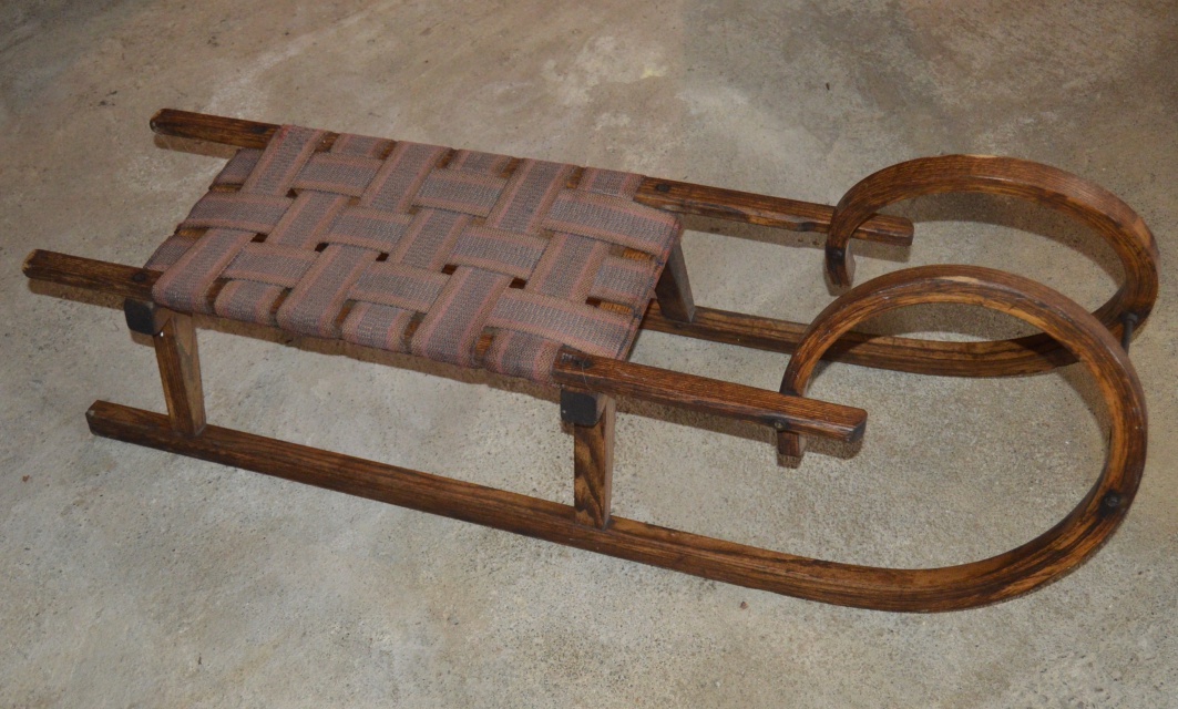 Antique Wooden Runner Sled