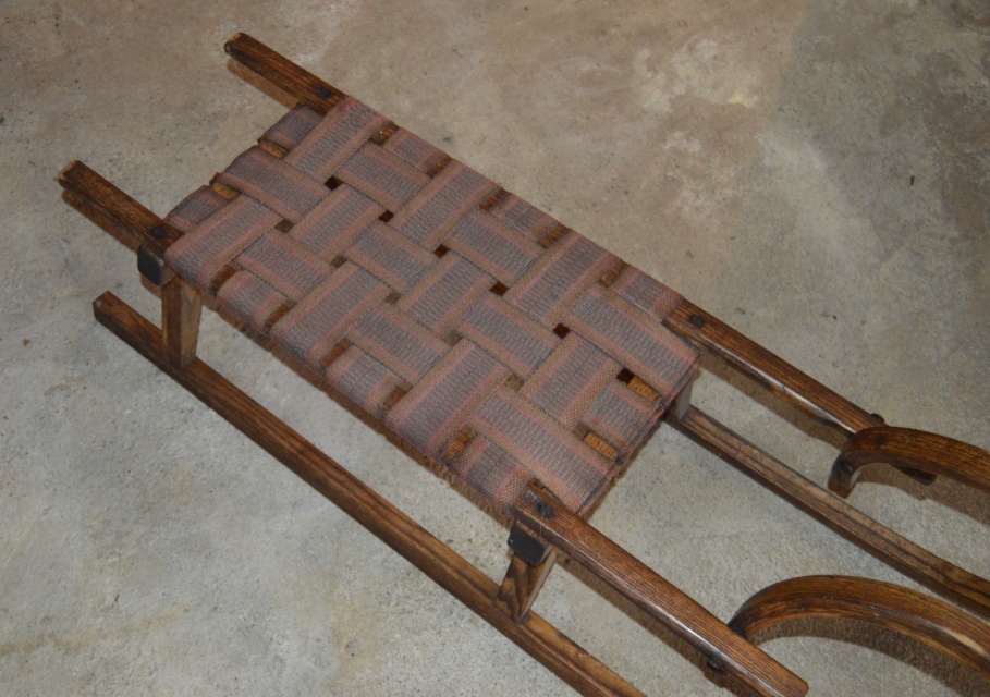 Antique Wooden Runner Sled
