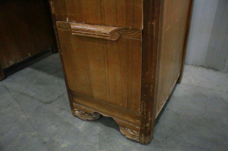 Vintage Art Deco Waterfall Vanity