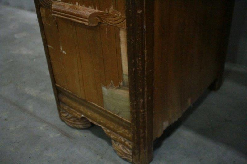 Vintage Art Deco Waterfall Vanity