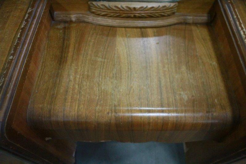 Vintage Art Deco Waterfall Vanity