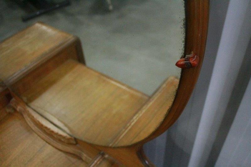 Vintage Art Deco Waterfall Vanity