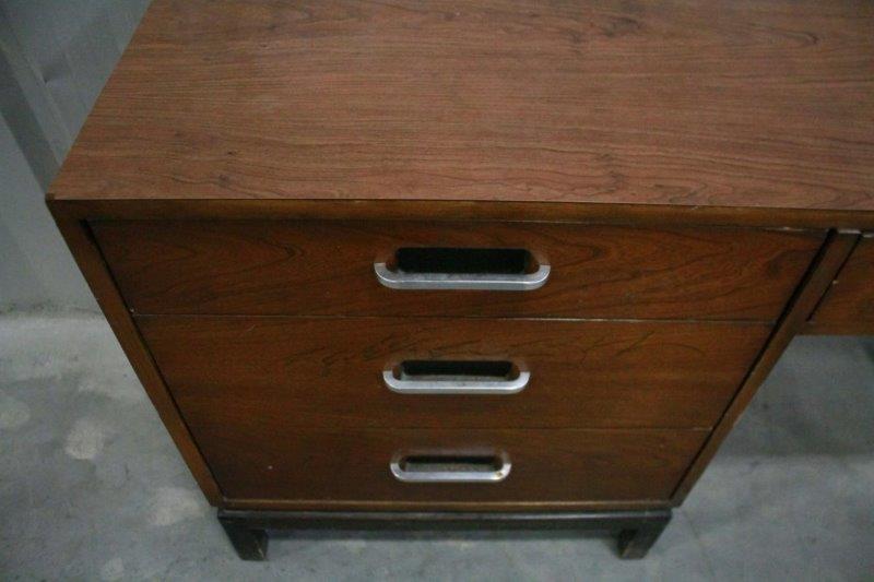Vintage Hill-Rom Single-Pedestal Desk