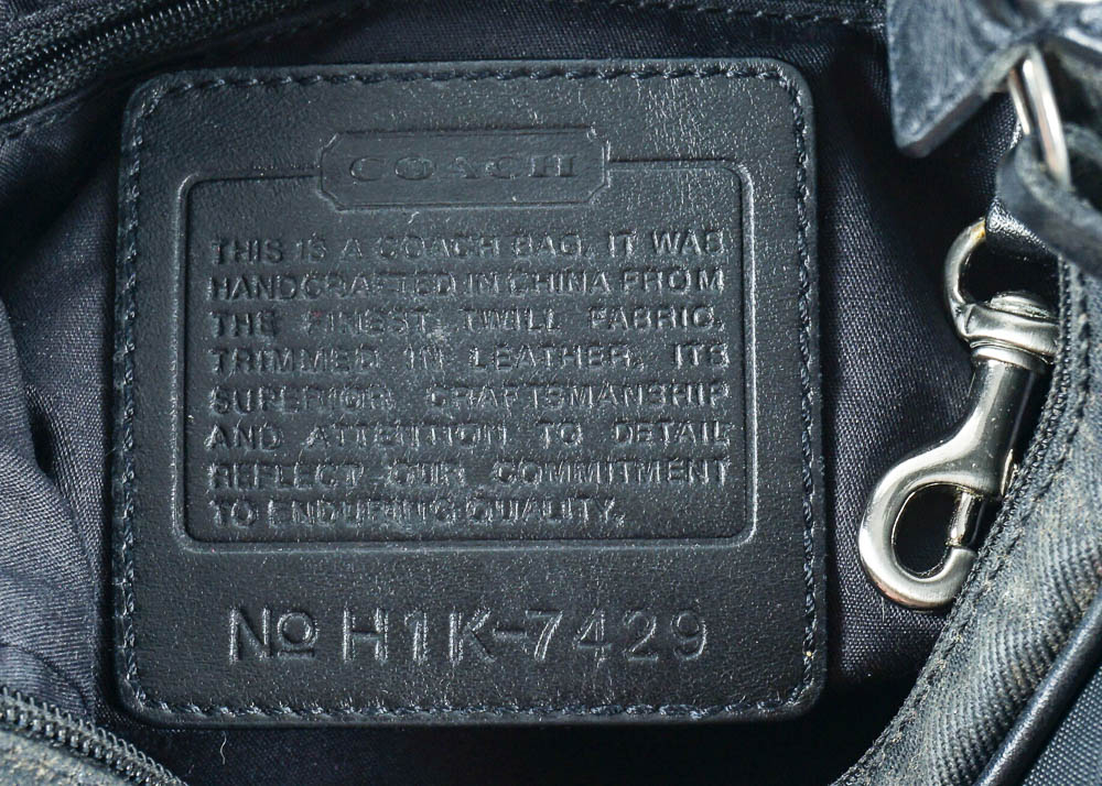 Coach Mercer Canvas Pouch Handbag