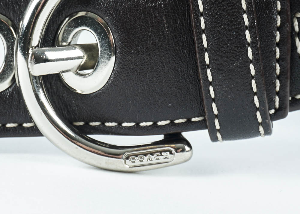 Coach Signature Jacquard Hobo Handbag