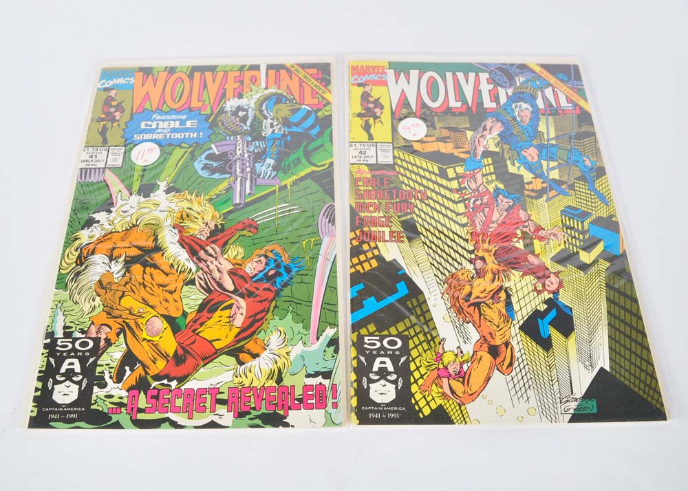 Generous Comic Book Assortment including Marvel and DC Comics