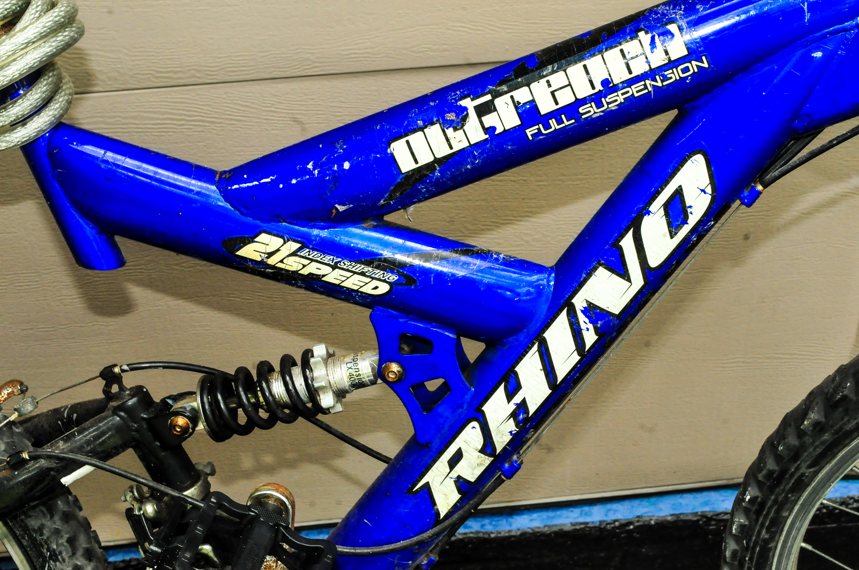 Rhino 21 Speed Full Suspension Bike