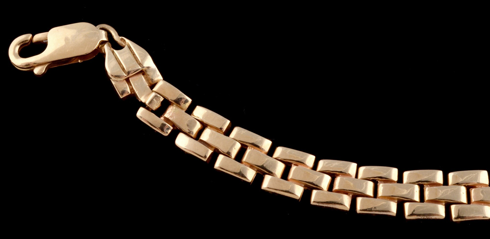 18K Yellow Gold Link Bracelet