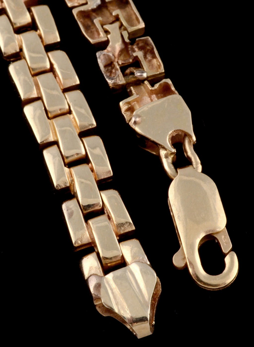 18K Yellow Gold Link Bracelet