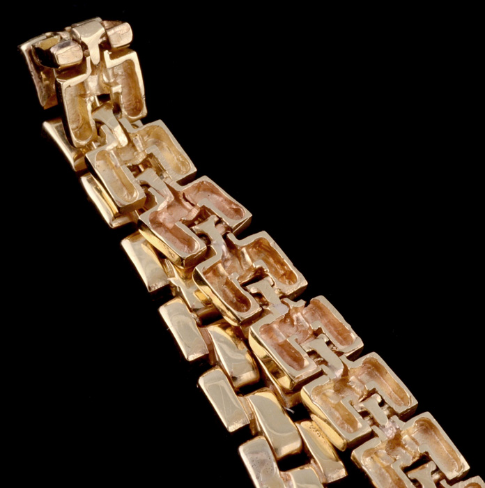 18K Yellow Gold Link Bracelet