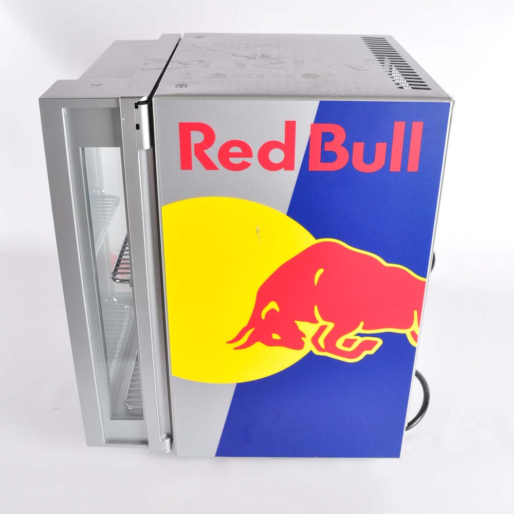ECO LED Lighted Red Bull Chiller
