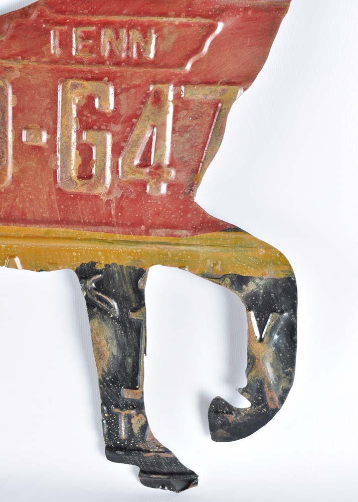 License Plate Wall Plaque