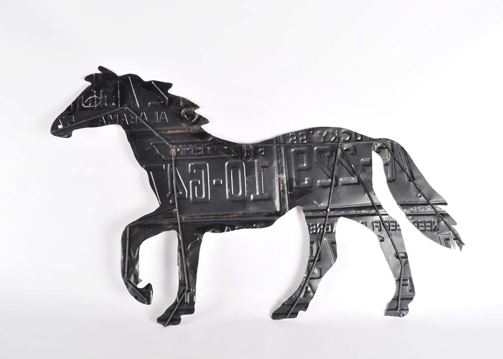 License Plate Wall Plaque