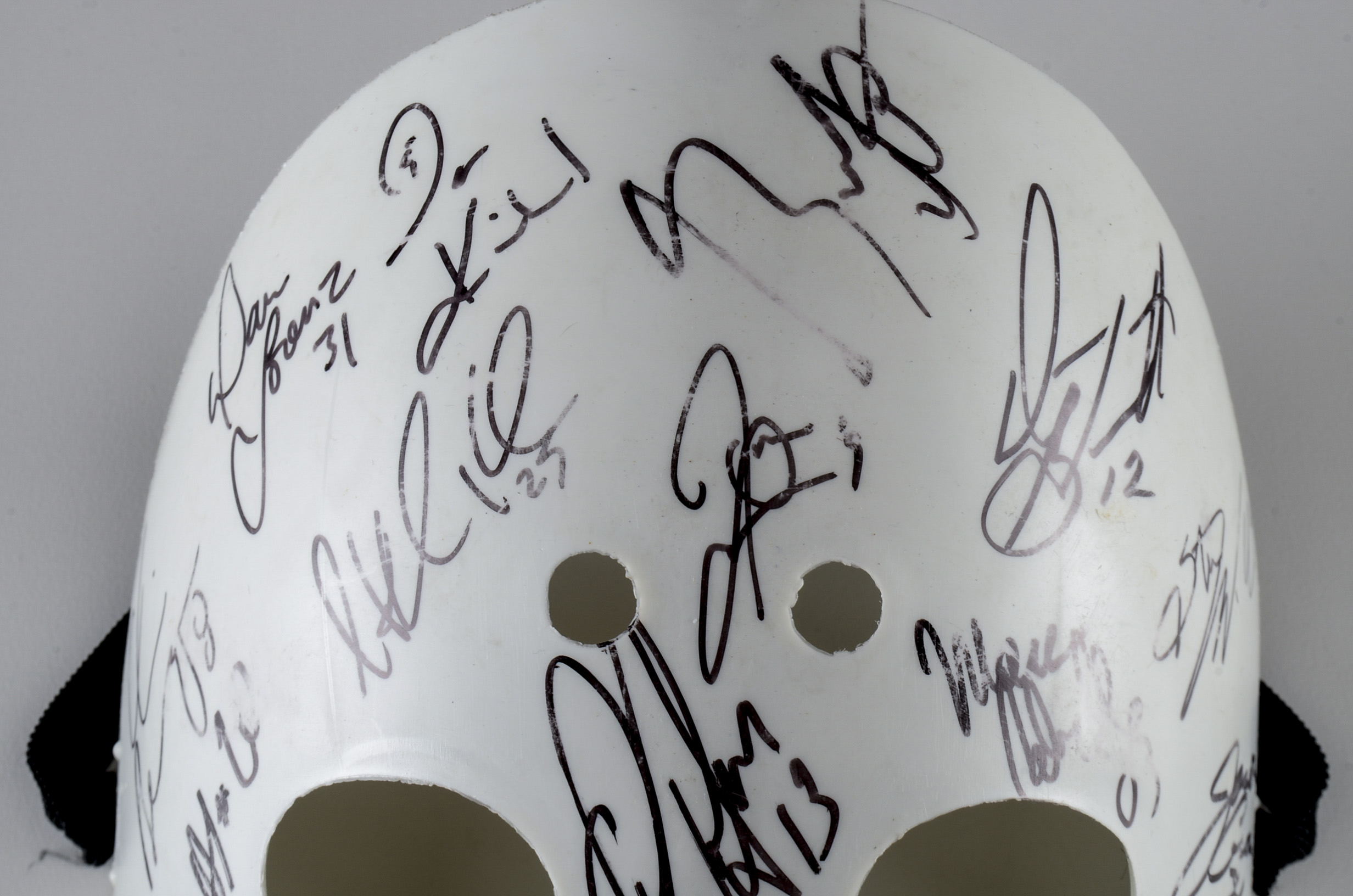 1994-95 Cincinnati Cyclones Signed Goalie Mask