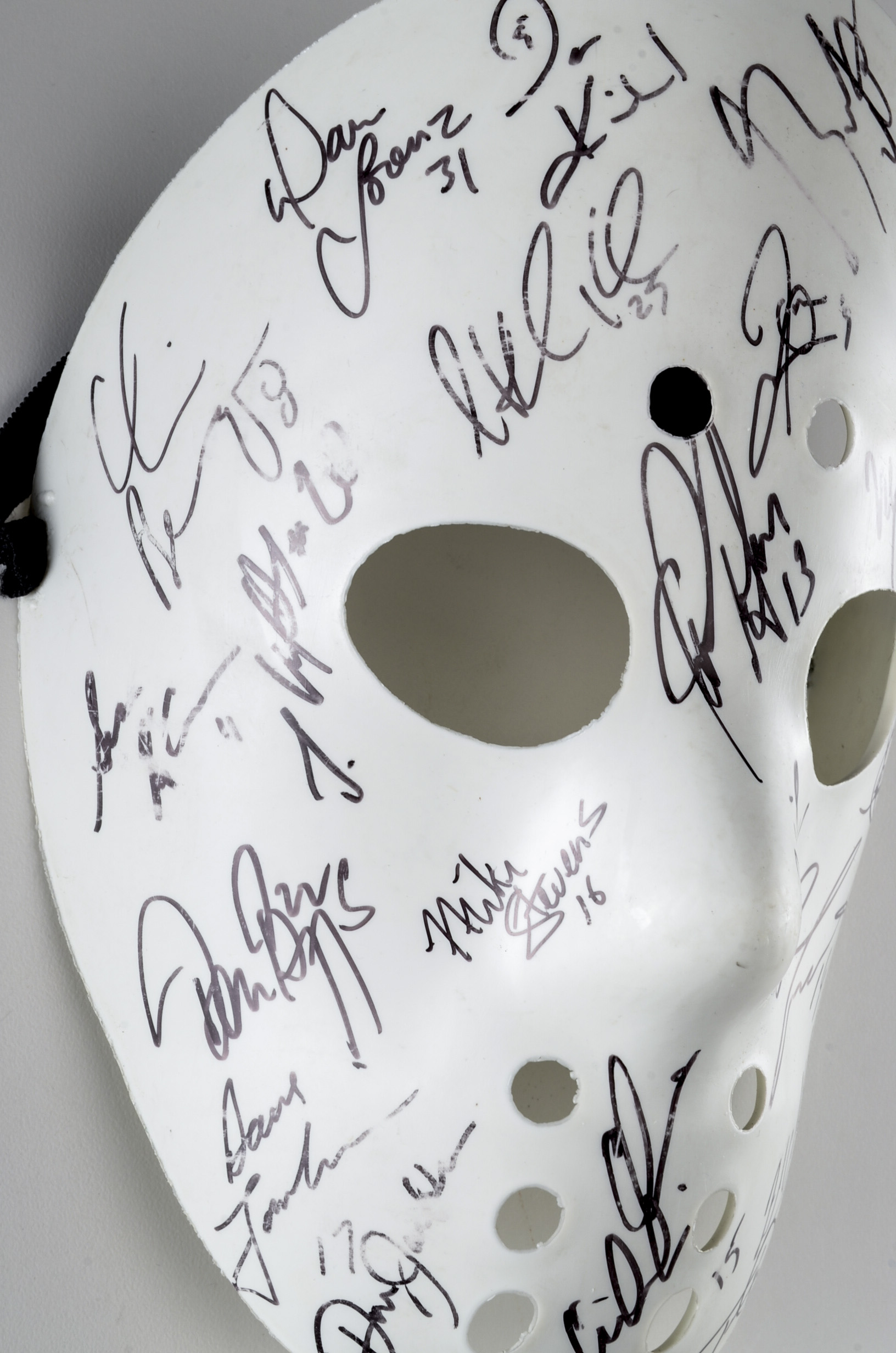 1994-95 Cincinnati Cyclones Signed Goalie Mask