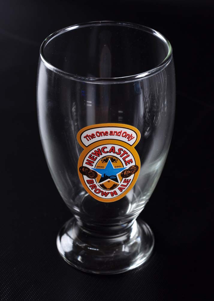 Newcastle Brown Ale Beer Glasses