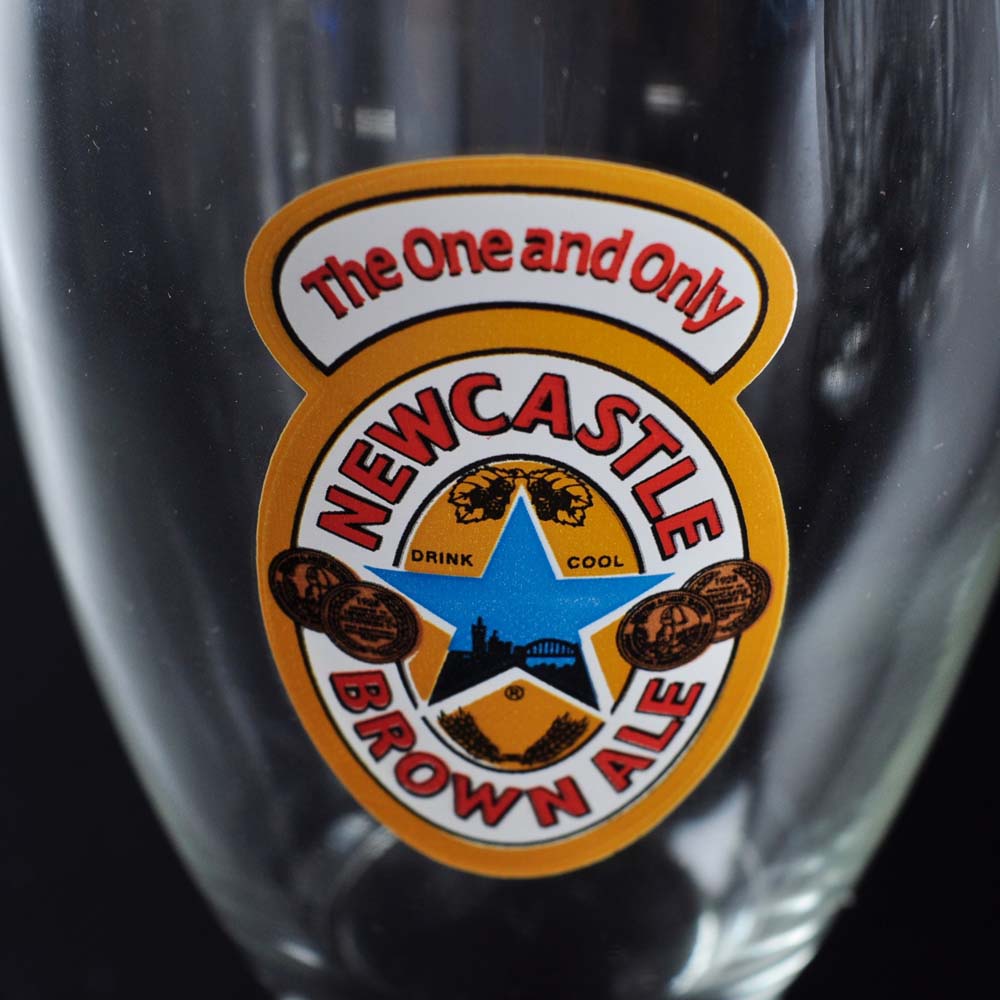 Newcastle Brown Ale Beer Glasses