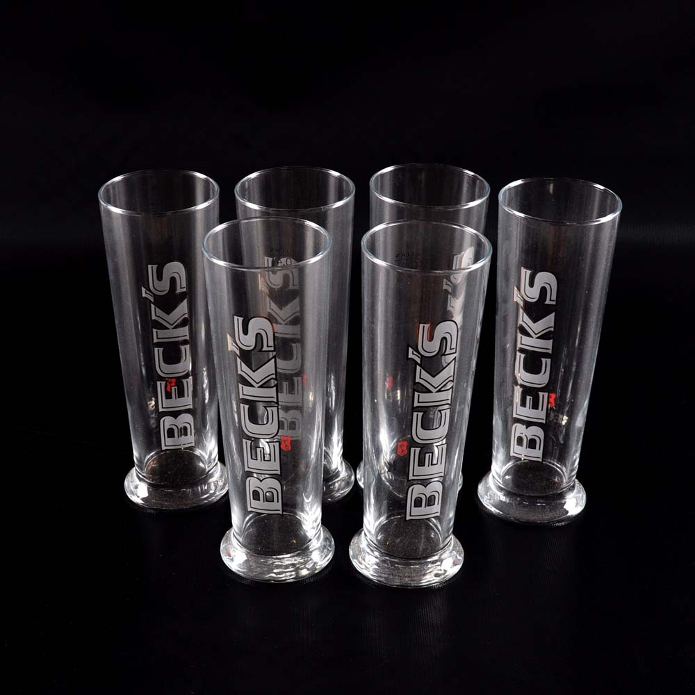 Becks Beer Glass Set