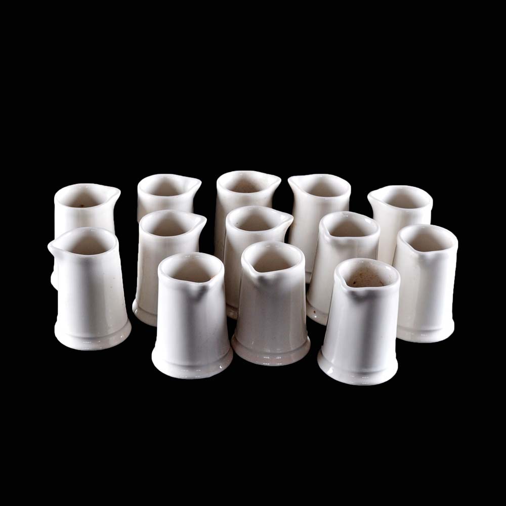 Homer Laughlin Individual Syrup Pitchers