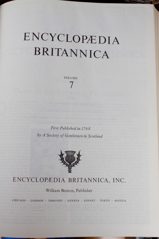 "Encyclopedia Britannica" 200th Anniversary Edition