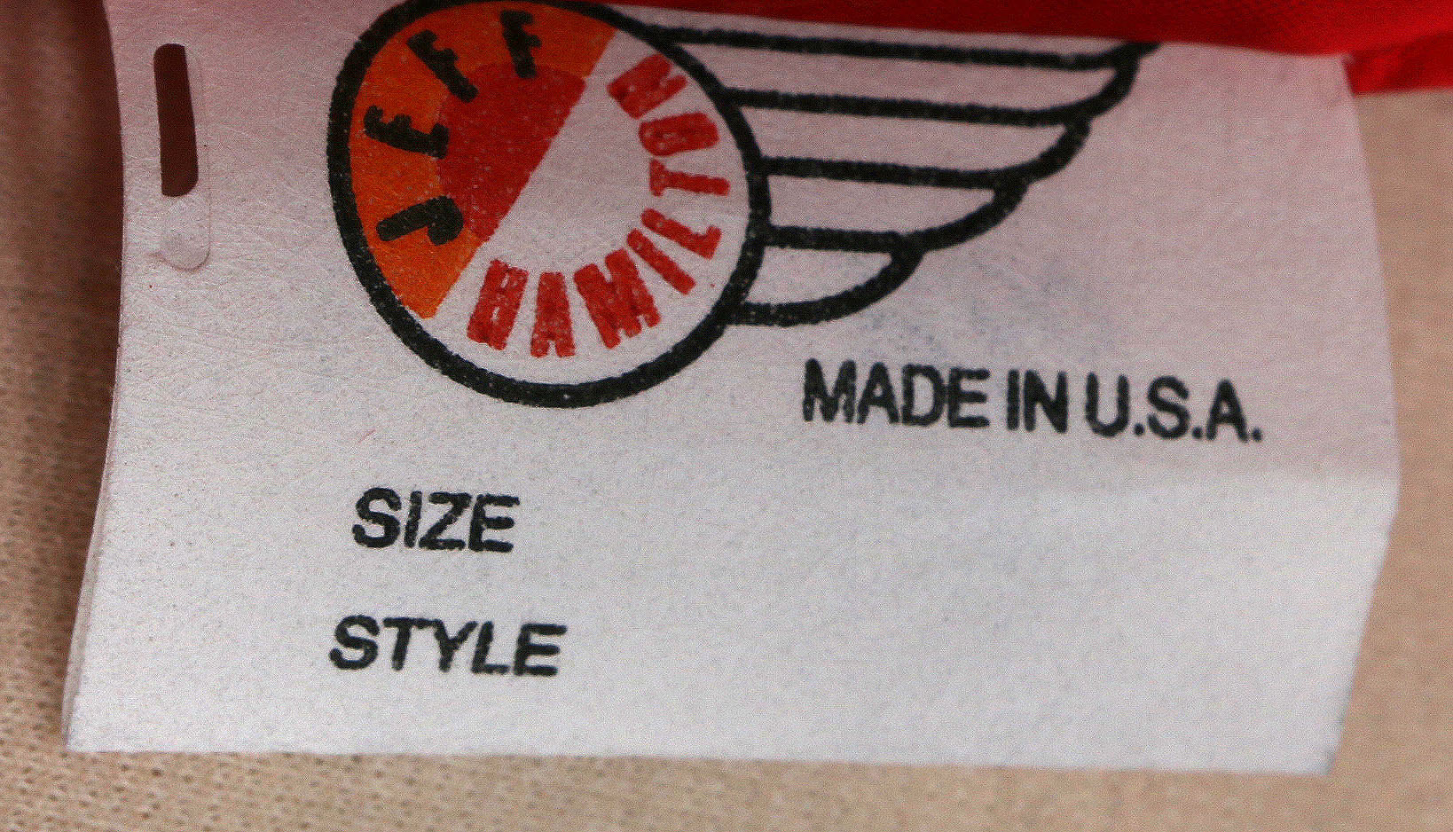 Men's Jeff Hamilton Black Denim and Leather Jacket