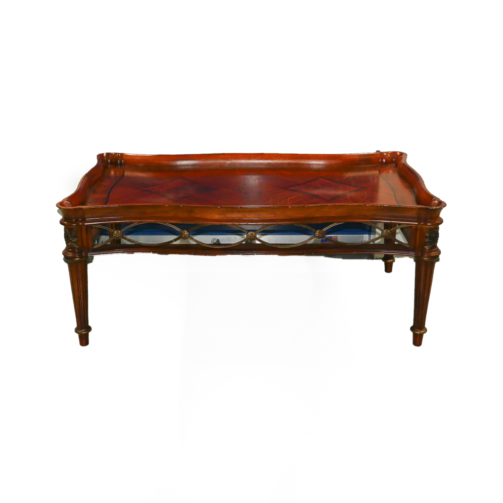 Ornate Wooden Coffee Table