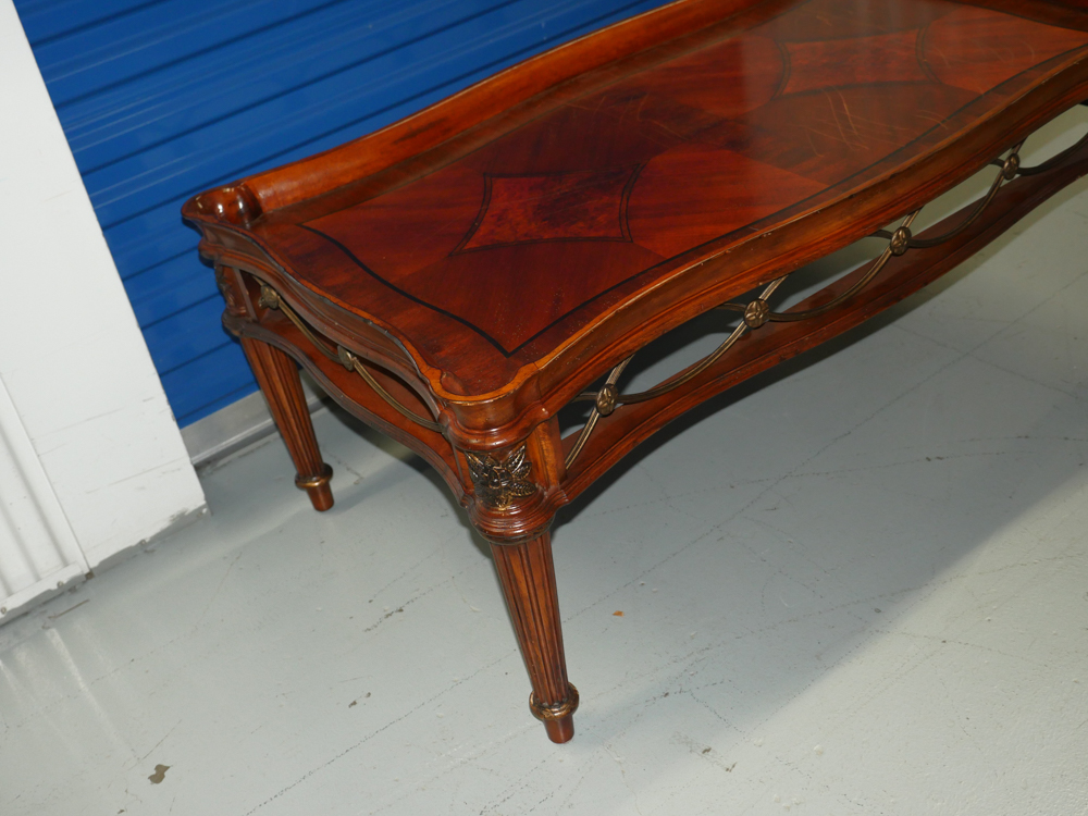Ornate Wooden Coffee Table