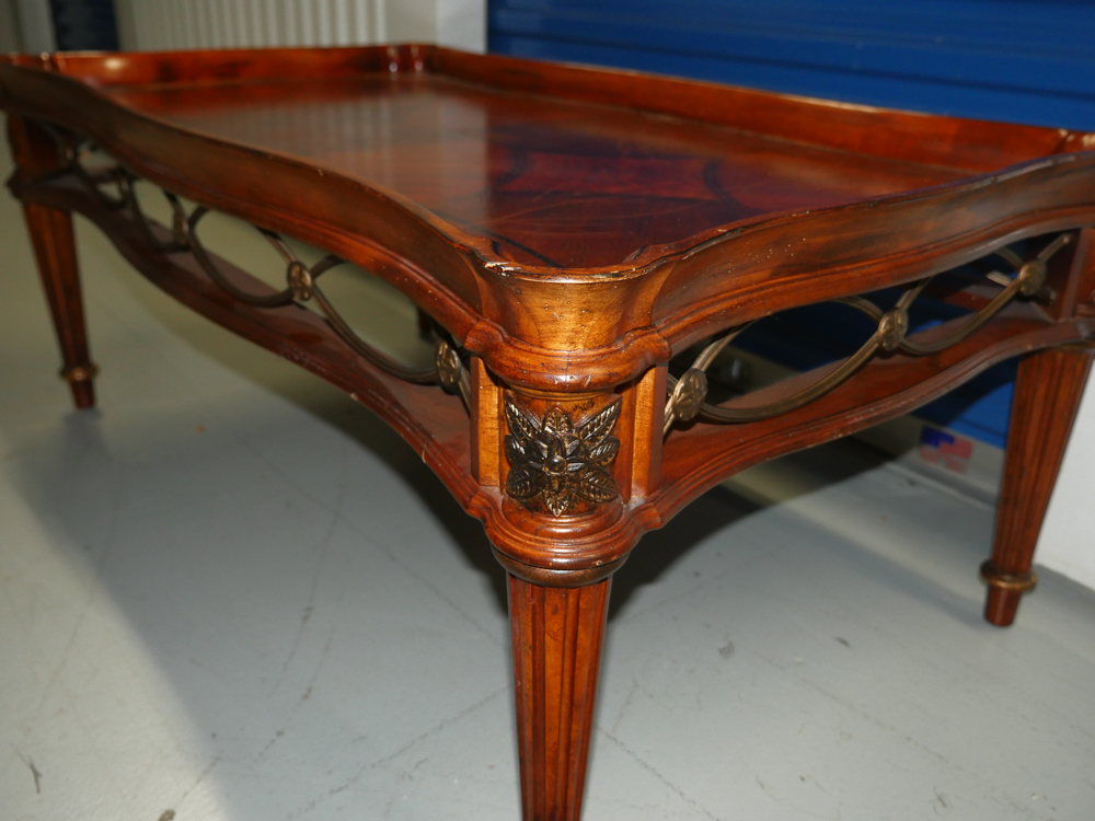 Ornate Wooden Coffee Table