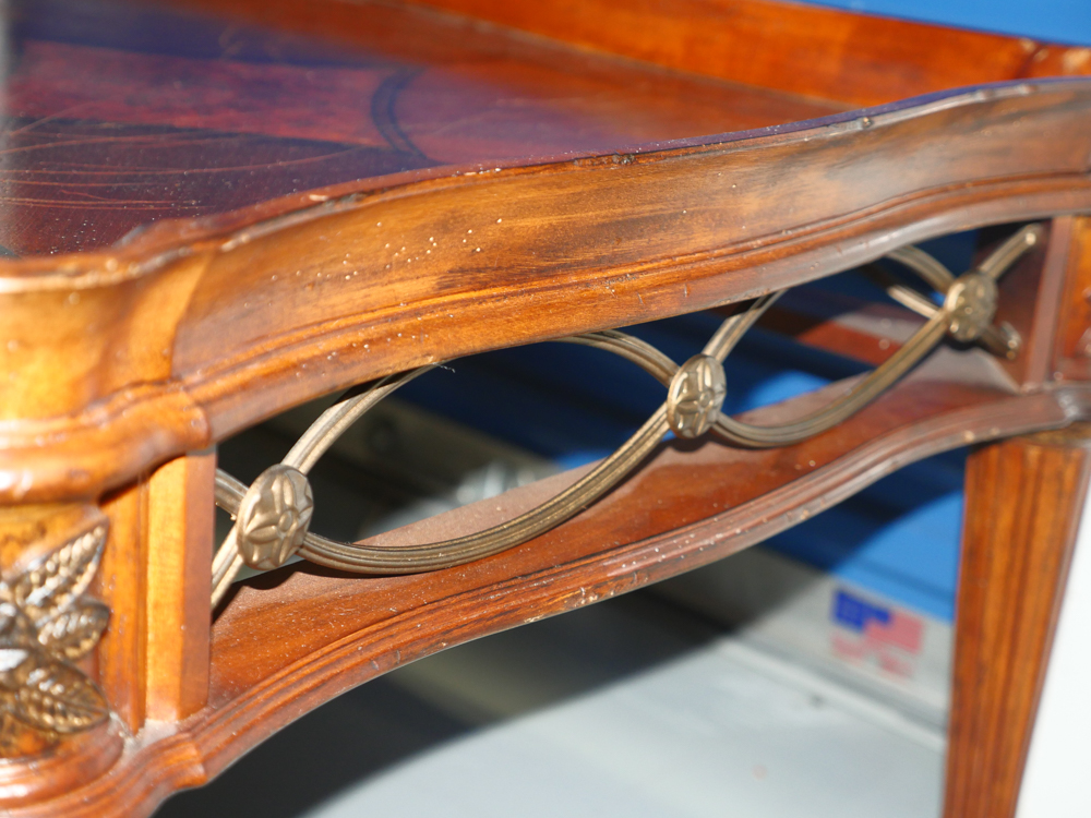 Ornate Wooden Coffee Table