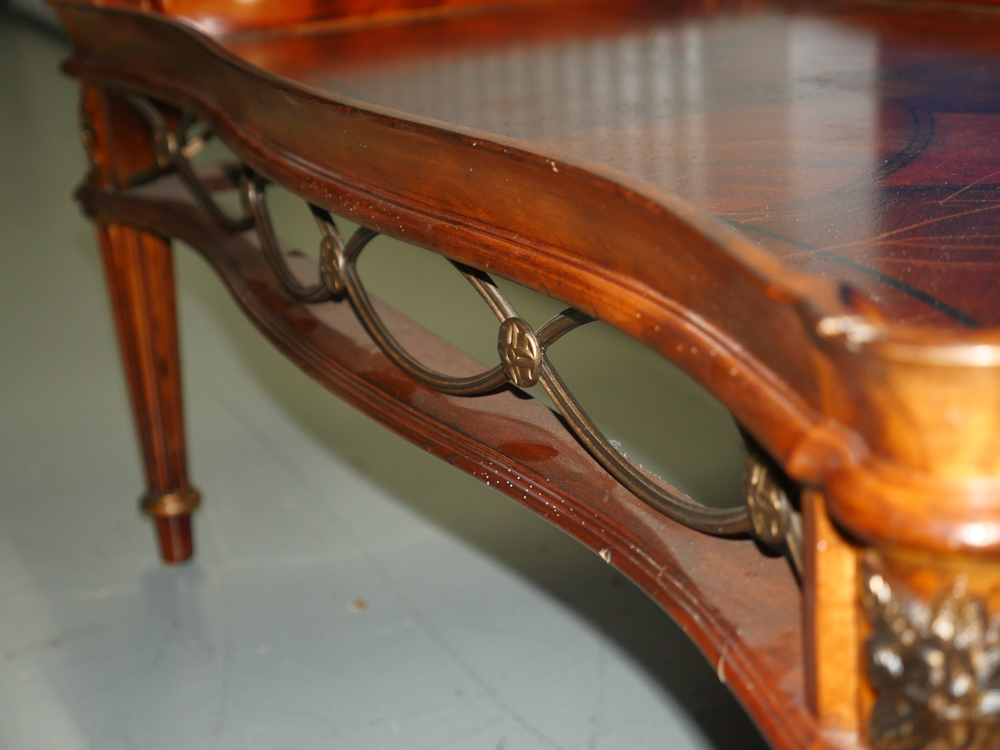Ornate Wooden Coffee Table