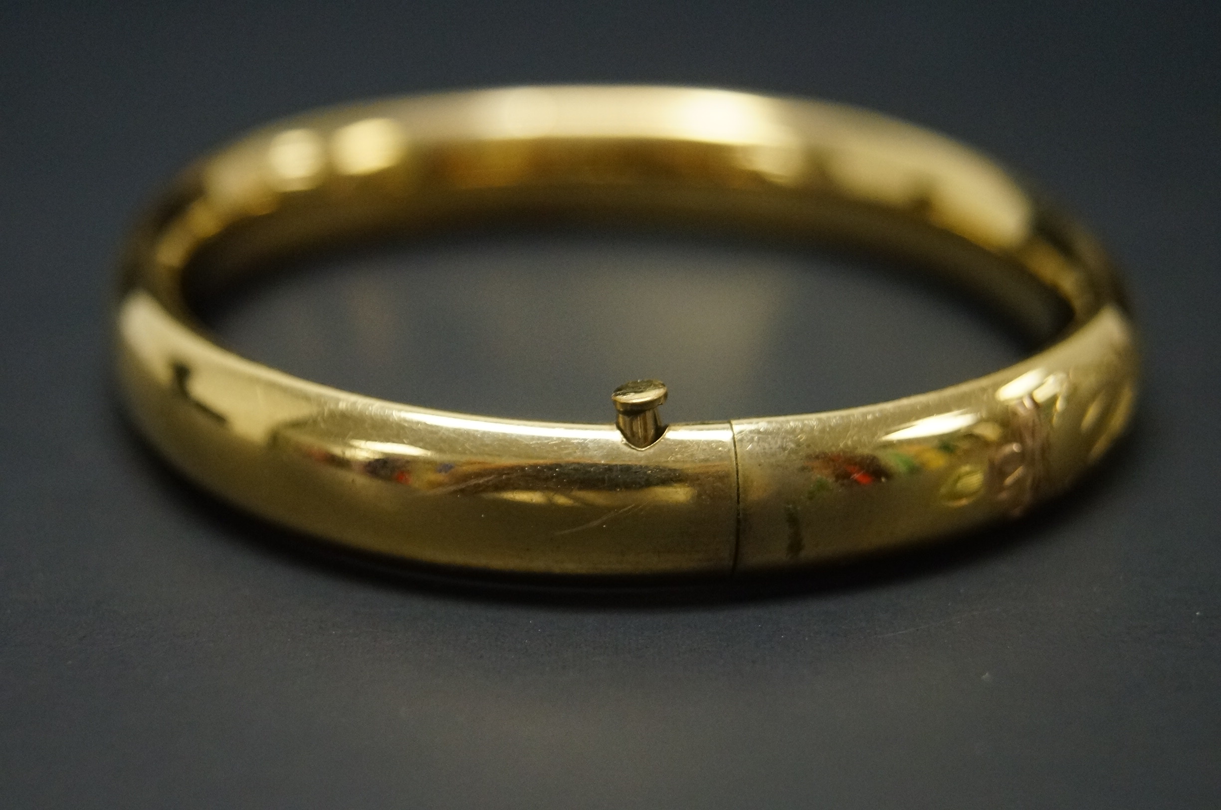 Pair of Vintage 14 Karat Gold Filled Bracelets