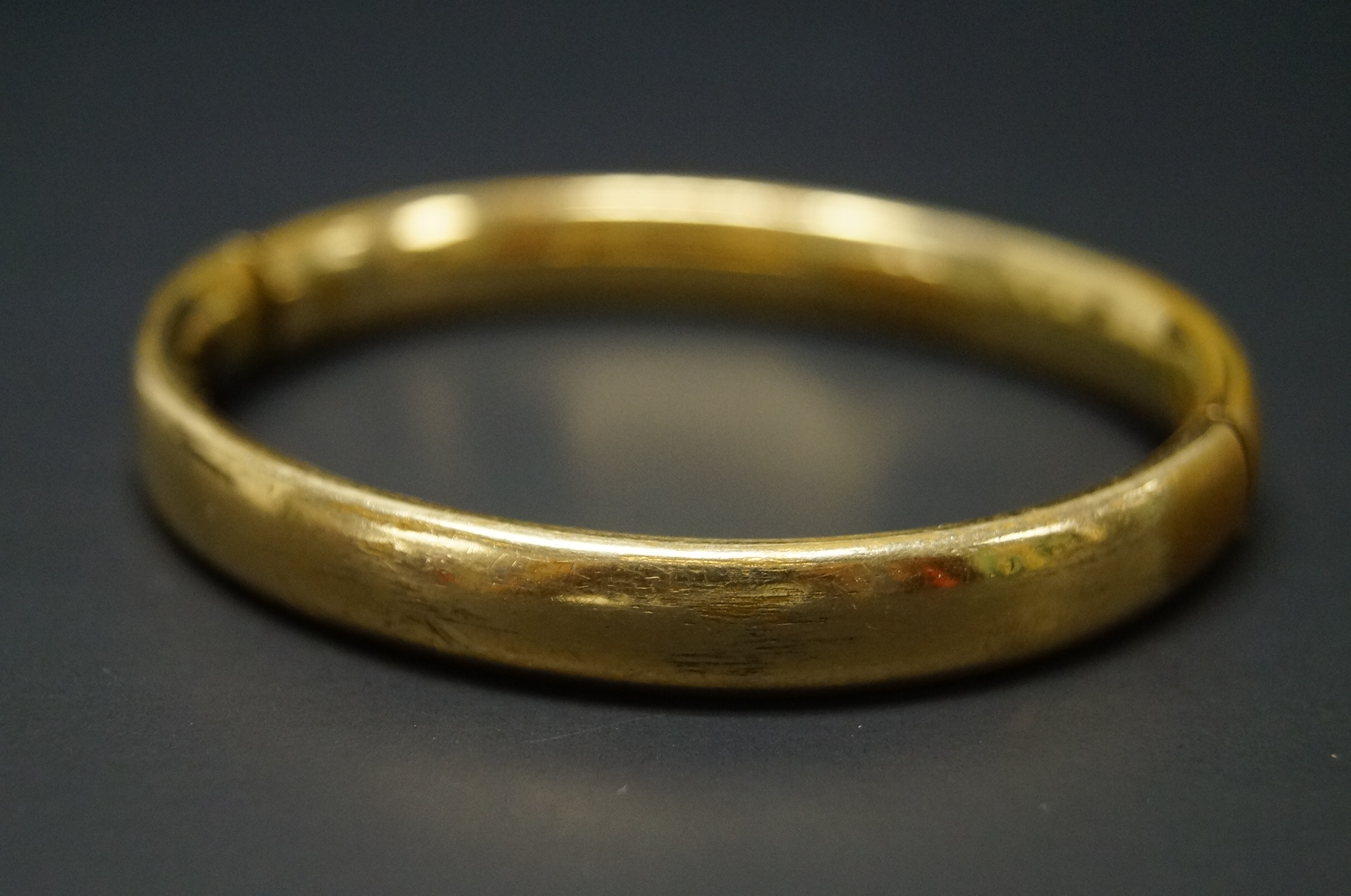 Pair of Vintage 14 Karat Gold Filled Bracelets